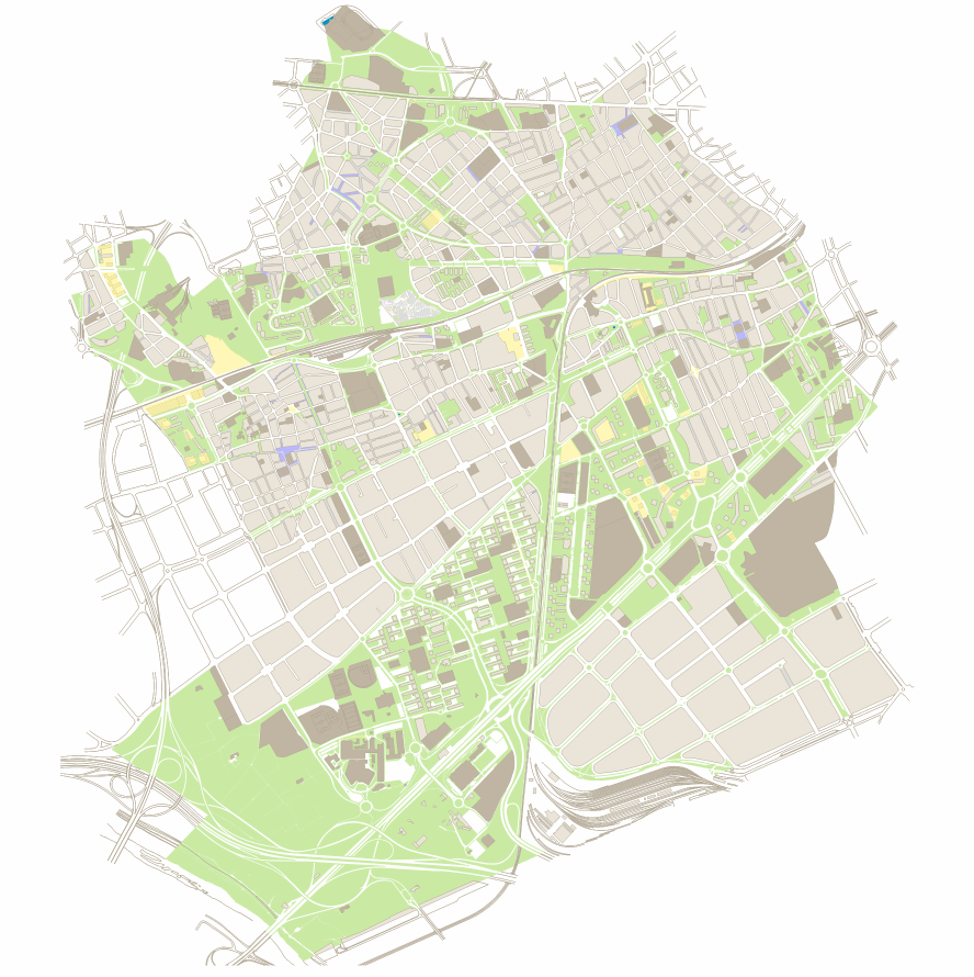 Plano De La Ciudad Ajuntament De L Hospitalet