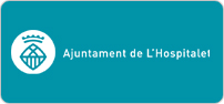 Logotip color horitzontal esquerra en negatiu