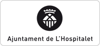 Logotip negre horitzontal centrat en positiu