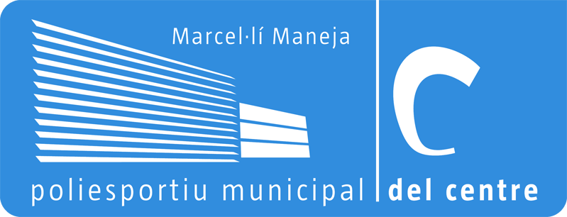 Logotip Poliesportiu Municipal del Centre Marcel&middot;l&iacute; Maneja