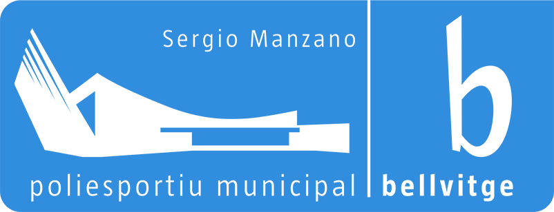 Logotip Poliesportiu Municipal Bellvitge Sergio Manzano