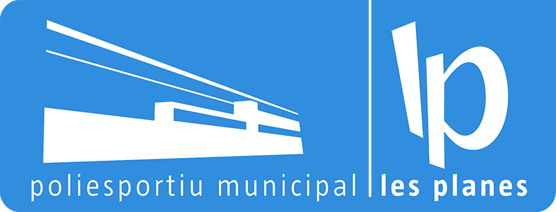 Logotip Poliesportiu Municipal Les Planes